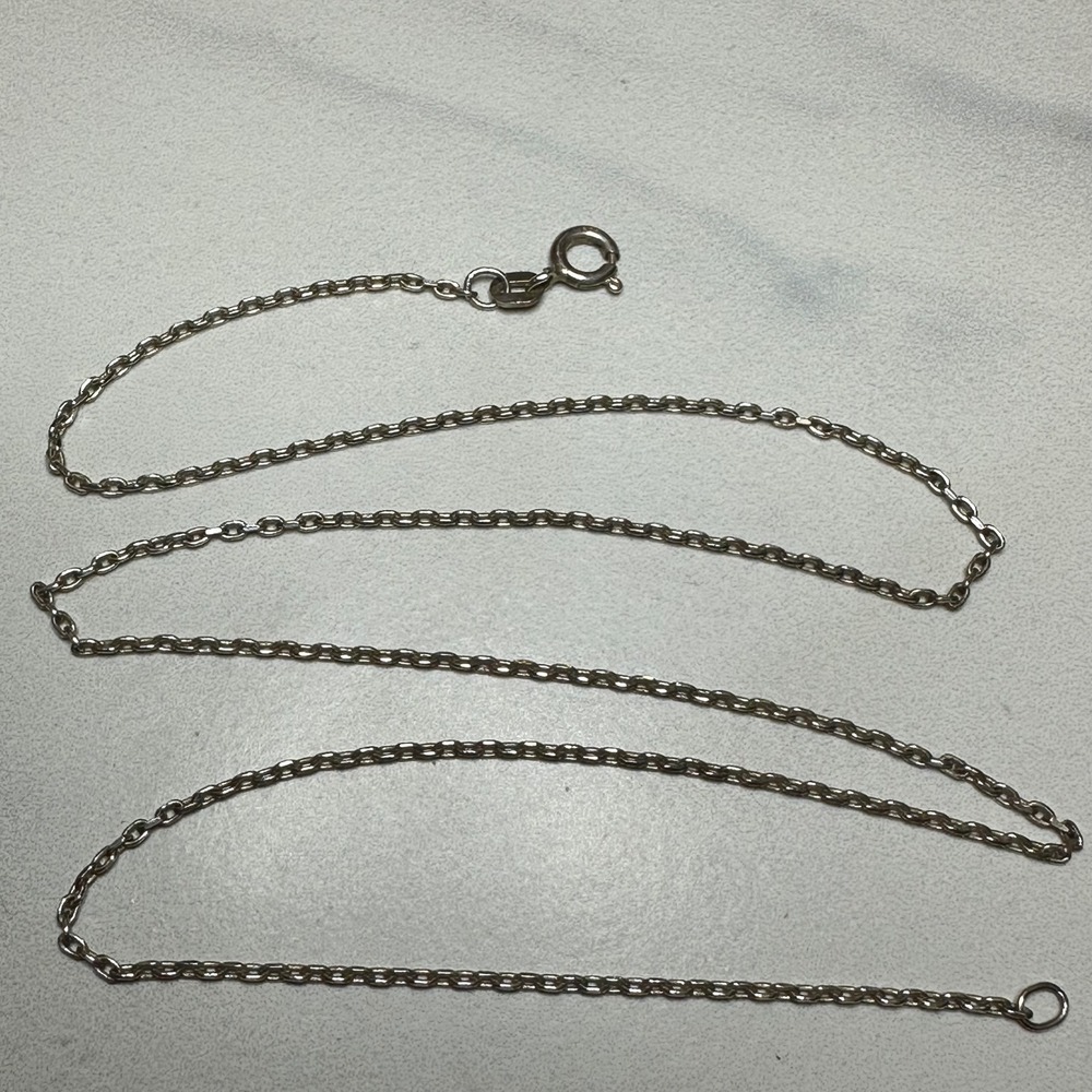 Sterling Silver 925 Chain Necklace Delicate Fine‎ Jewelry Minimalist
